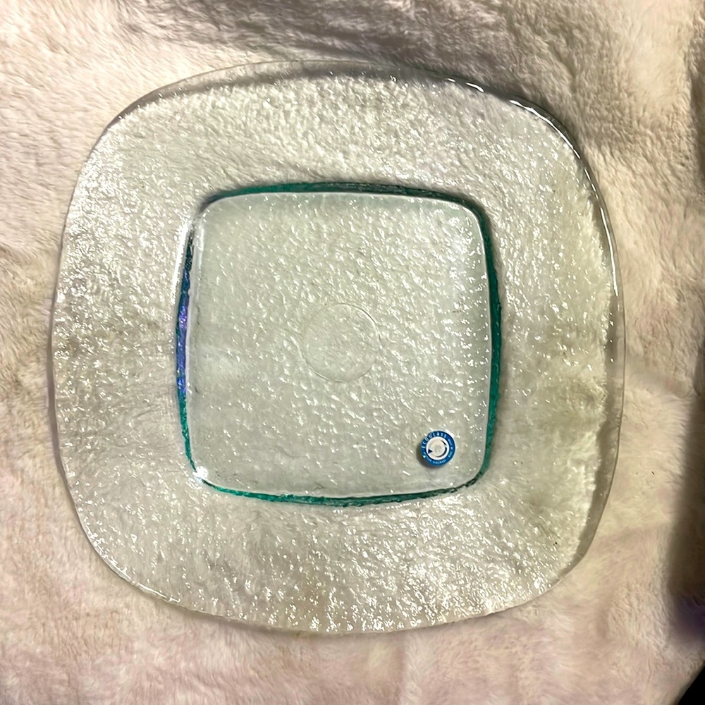 * REPLACEMENT PLATE *  Ecoglass Recycled Glass Plate